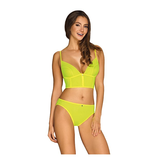 Neon Mesh Bh og trusse Neonia St L/XL
