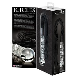 ICICLES - No. 38 Glas Dildo/Flogger