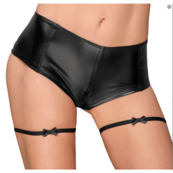 Noir - Trusse/Shorts med blonder