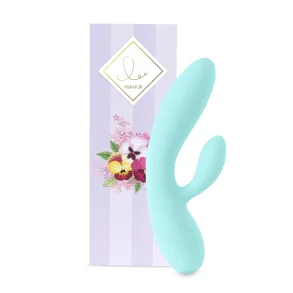 FEELZTOYS-LEA RABBIT VIBRATOR OCEAN Bl.