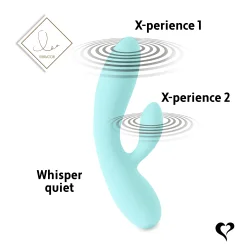 FEELZTOYS-LEA RABBIT VIBRATOR OCEAN Bl.