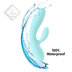FEELZTOYS-LEA RABBIT VIBRATOR OCEAN Bl.