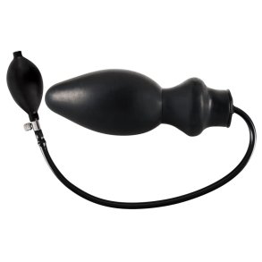 Oppustelig Latex Buttplug