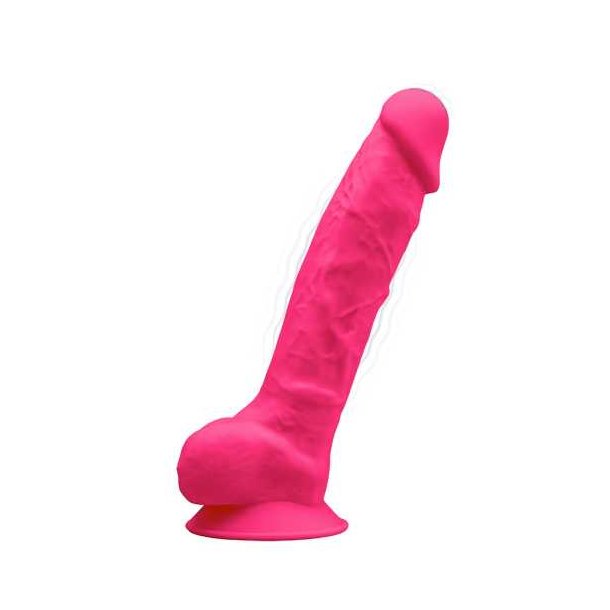 SILEXD� Vibrerende Realistisk Dildo 20 cm