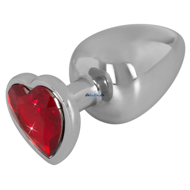 Diamond Anal Plug Hjerteformet Fl. St�rrelser