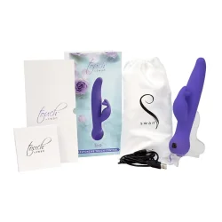 Swan Solo Rabbit Vibrator Trio - Lilla