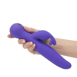 Swan Solo Rabbit Vibrator Trio - Lilla