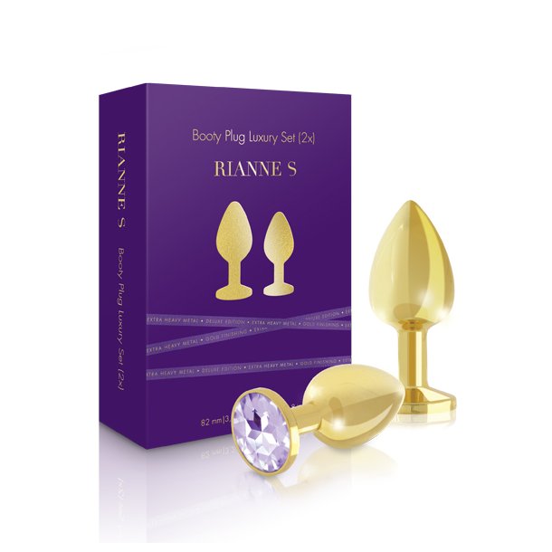 Rianne S - Booty Plug Luxury 2x Gold