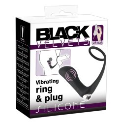 Black Velvets - Vibrating Ring &amp; Plug
