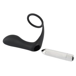 Black Velvets - Vibrating Ring &amp; Plug