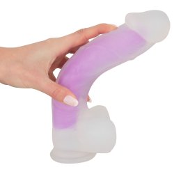 Glow in the Dark' Silikone Dildo