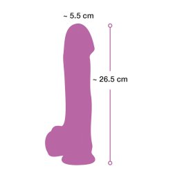 Glow in the Dark' Silikone Dildo