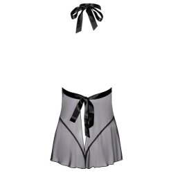 Kissable Babydoll &amp; G-streng i Sort Small / Medium 