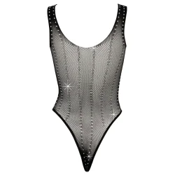 Fantasy Body med Similisten  Sort Mesh