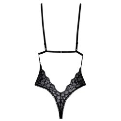 Elegant sort body i blonder med satinbnd | Kissable