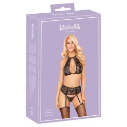 Kissable St, bjlefri Bh, Blte &amp; G-streng Small / Medium 
