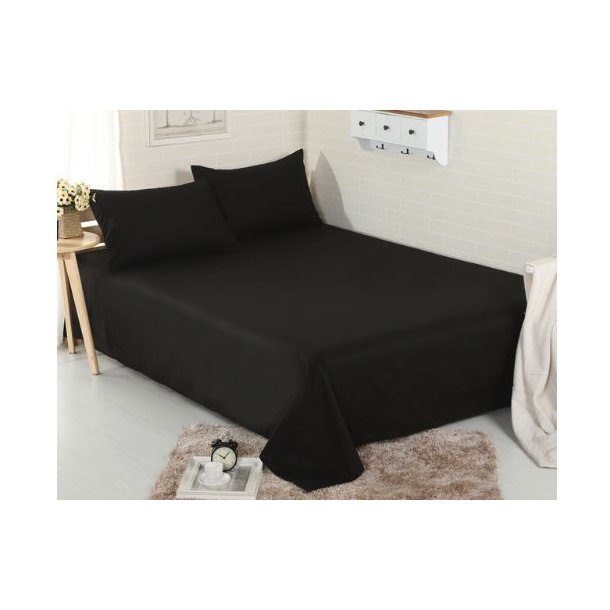 Dekorativt Lagen Flere Farver 250x250 cm Sort
