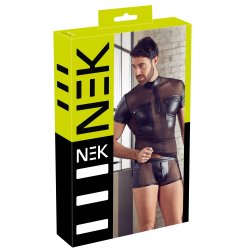 T-Shirt m. Lynl�s &amp; Brystlommer