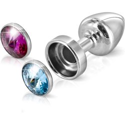 Anni T2 Plug med udskiftelig swarovski sten 