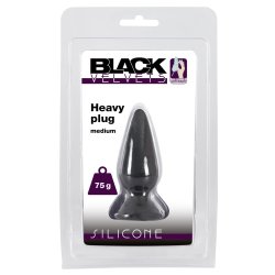 Black Velevt - Heavy Anal Plug (S,M,L)