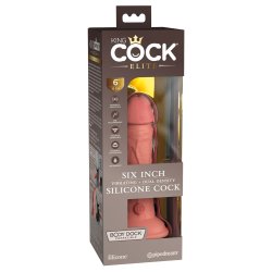 17 cm Vibrerende + Dual Density Silicone Cock