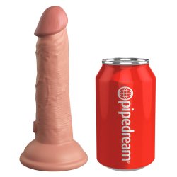 17 cm Vibrerende + Dual Density Silicone Cock