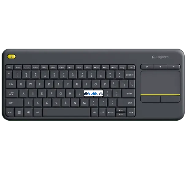 Logitech K400 Plus - Tr�dl�st Touch Tastatur