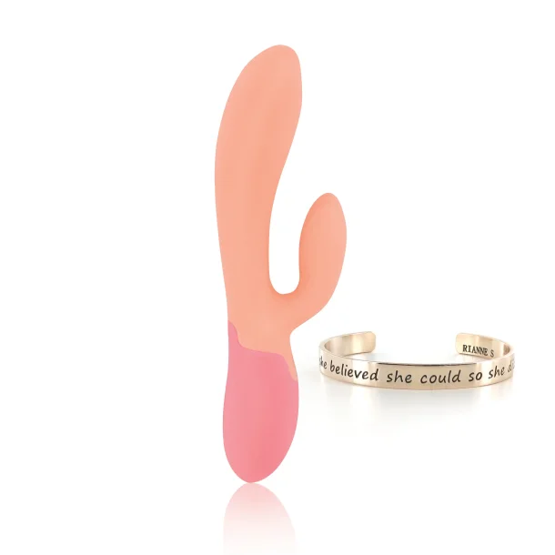 Xena Rabbit Vibrator Koral &amp; Fersken