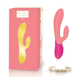 Xena Rabbit Vibrator Koral &amp; Fransk Rose