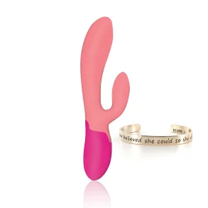 Xena Rabbit Vibrator Koral & Fransk Rose